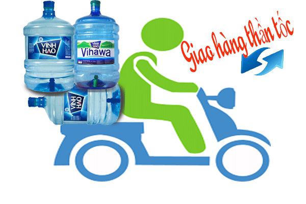 Giao nước uống bình 19l ,20l nhanh chóng tại Sài Gòn