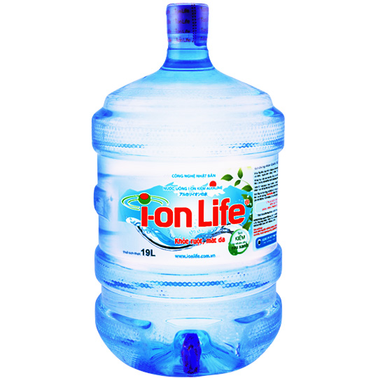 Nước uống đóng bình Ion life 19l có vòi tại quận Bình Thạnh
