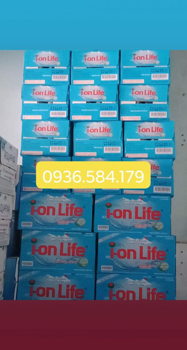 Đại lý nước uống đóng chai ion life quận 1 uy tín, giao nhanh